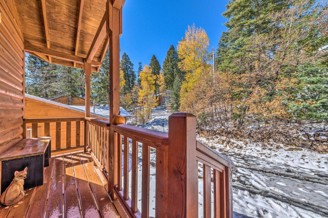 Charming Coppertop Cloudcroft Cabin 3 Mi To Ski Buitenkant foto