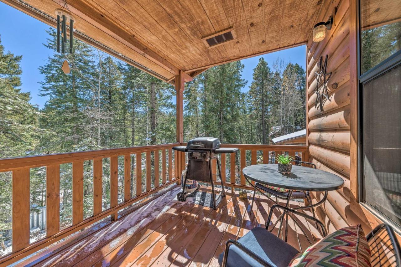 Charming Coppertop Cloudcroft Cabin 3 Mi To Ski Buitenkant foto