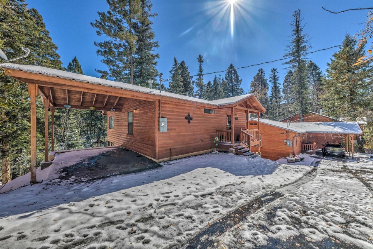 Charming Coppertop Cloudcroft Cabin 3 Mi To Ski Buitenkant foto