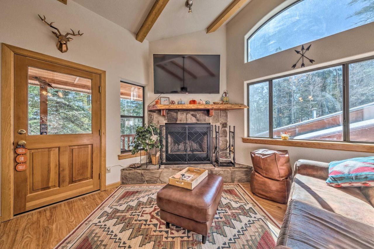 Charming Coppertop Cloudcroft Cabin 3 Mi To Ski Buitenkant foto